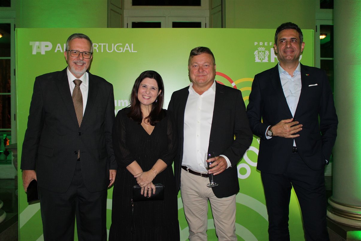 Carlos Antunes, Carlos de Oliveira e Luís Rodrigues, da Tap