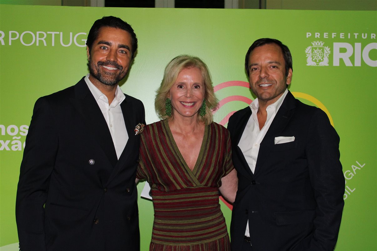 Carlos Antunes, Carlos de Oliveira e Luís Rodrigues, da Tap