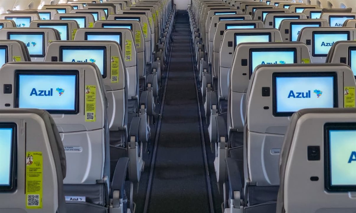 Os jogos serão exibidos nas telas individuais do sistema de entretenimento das aeronaves