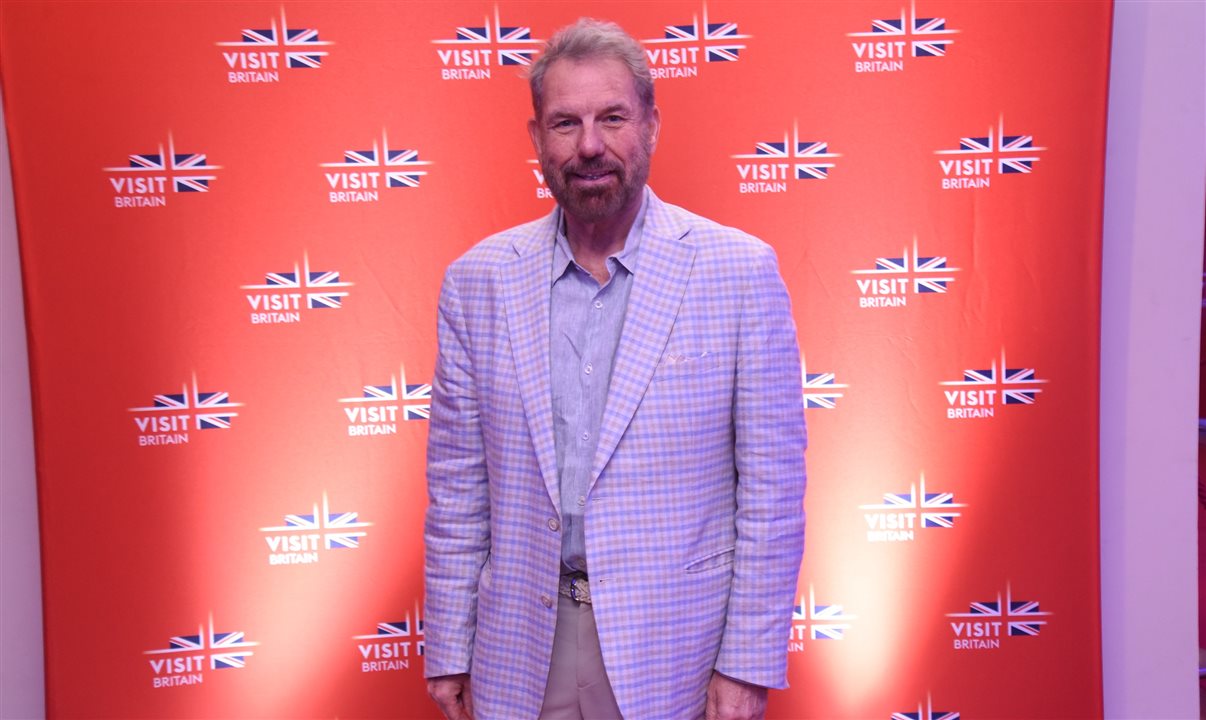 Paul Gauger, vice-presidente executivo do VisitBritain para as Américas, Ásia e Austrália