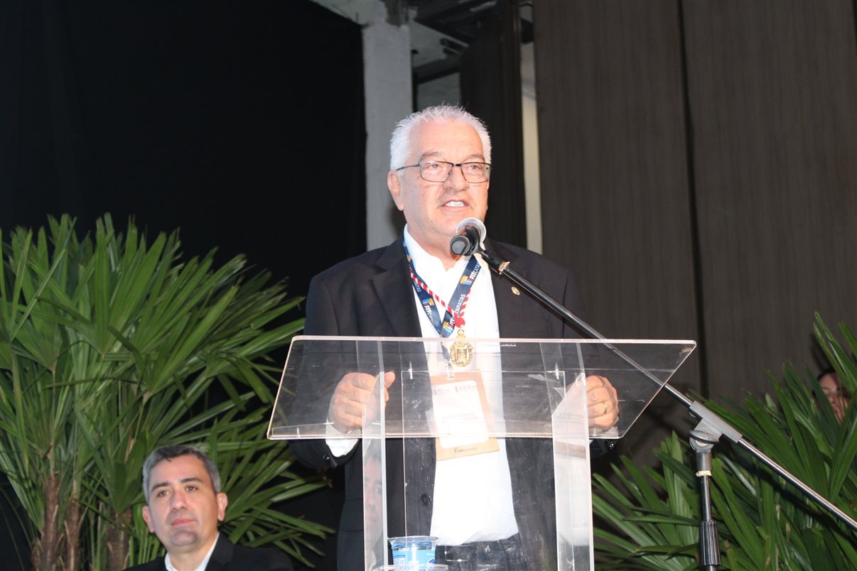 Marina Marinho, presidente do Fornatur, e Leonaldo Paranhos, ex-secretário de Turismo do Paraná 