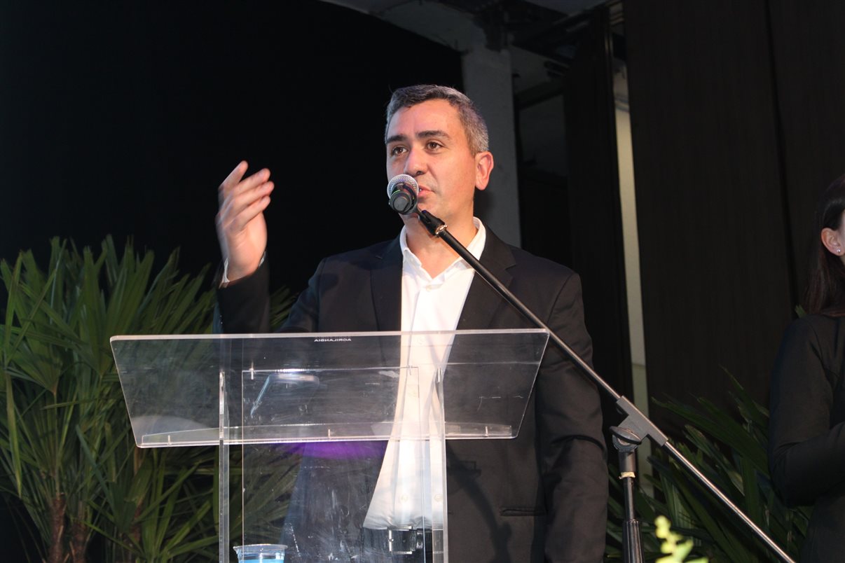 Marina Marinho, presidente do Fornatur, e Leonaldo Paranhos, ex-secretário de Turismo do Paraná 
