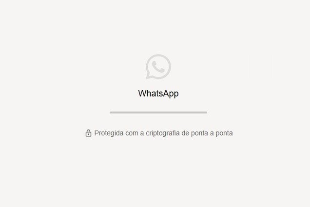 WhatsApp Web não sai desta tela na manhã desta sexta (12) para milhares de usuários que reclamam nas redes sociais