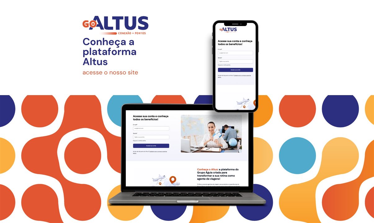 Acesse goaltus.com.br, faça seu cadastro e comece a aproveitar todas as vantagens da plataforma