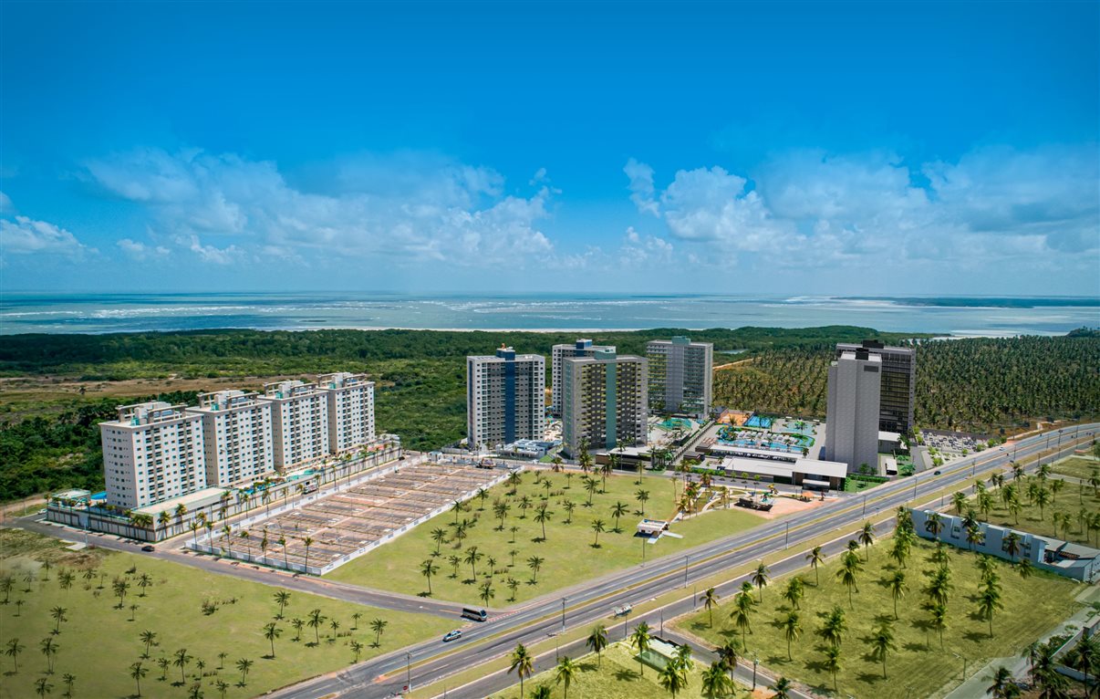 Vista geral do Beach GAV Resorts