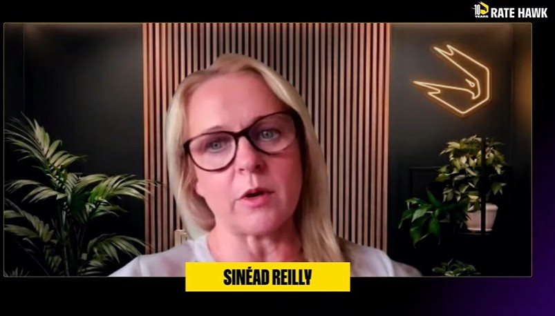 Sinead Relly, diretora Sênior de Vendas Globais da Travelport