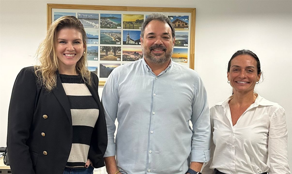 Tatiana D'Angello, Guilherme Abreu e Roberta Werner
