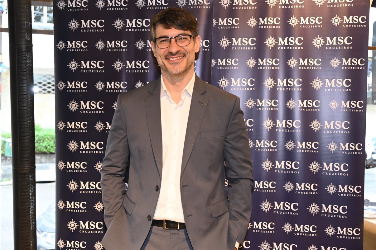 Ignacio Palacios, diretor de Vendas da MSC Cruzeiros no Brasil