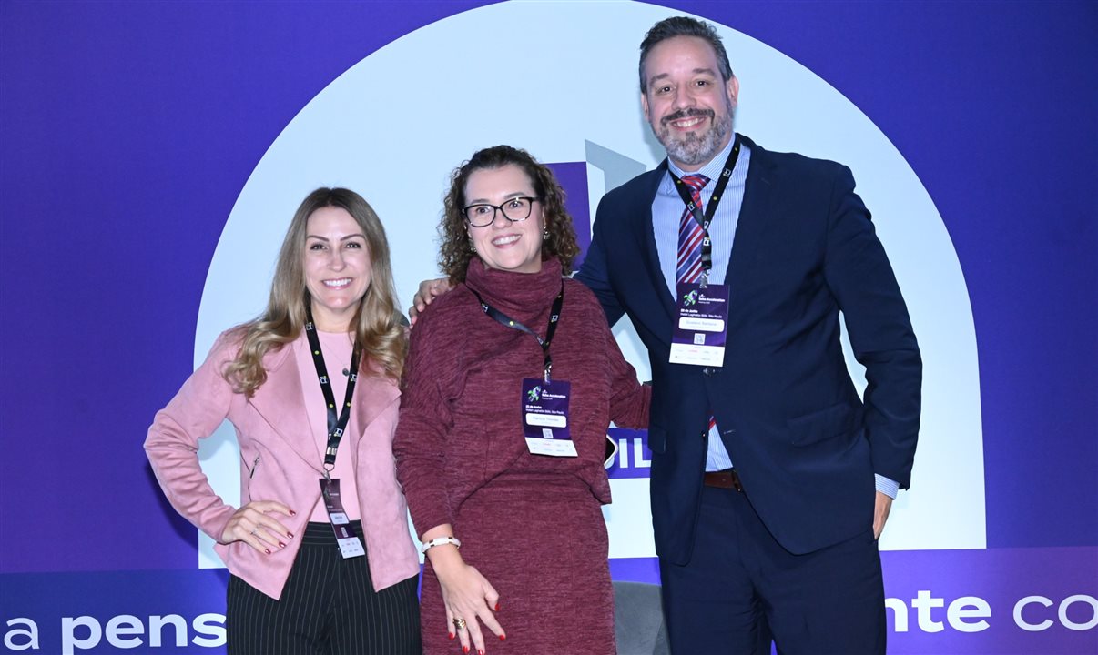 Juliana Patti, Patricia Thomas e Gustavo Santana