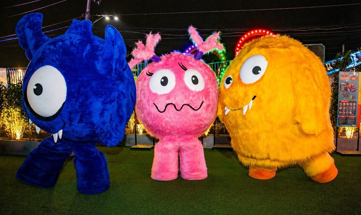 Chocomonstros da Cacau Show: Jubileu, Claudete e Adamastor