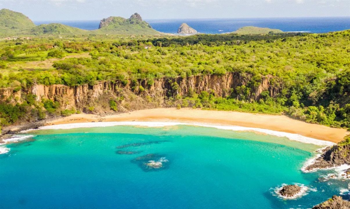 Baia do Sancho ficou na 33ª posição do ranking mundial