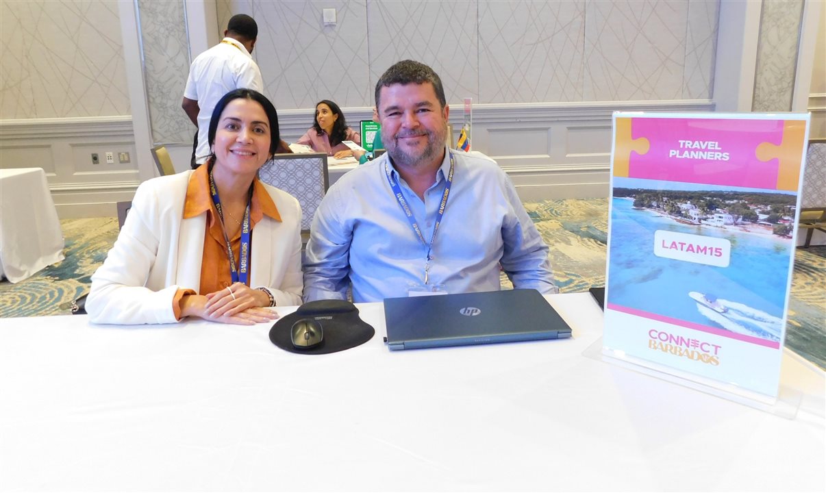 Luz Elena Barrera e Diego Alberto Osorio, da Travel Planners