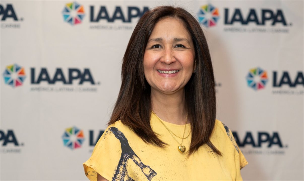 Paulina Reyes, vice-presidente e diretora executiva da Iaapa para América Latina e Caribe