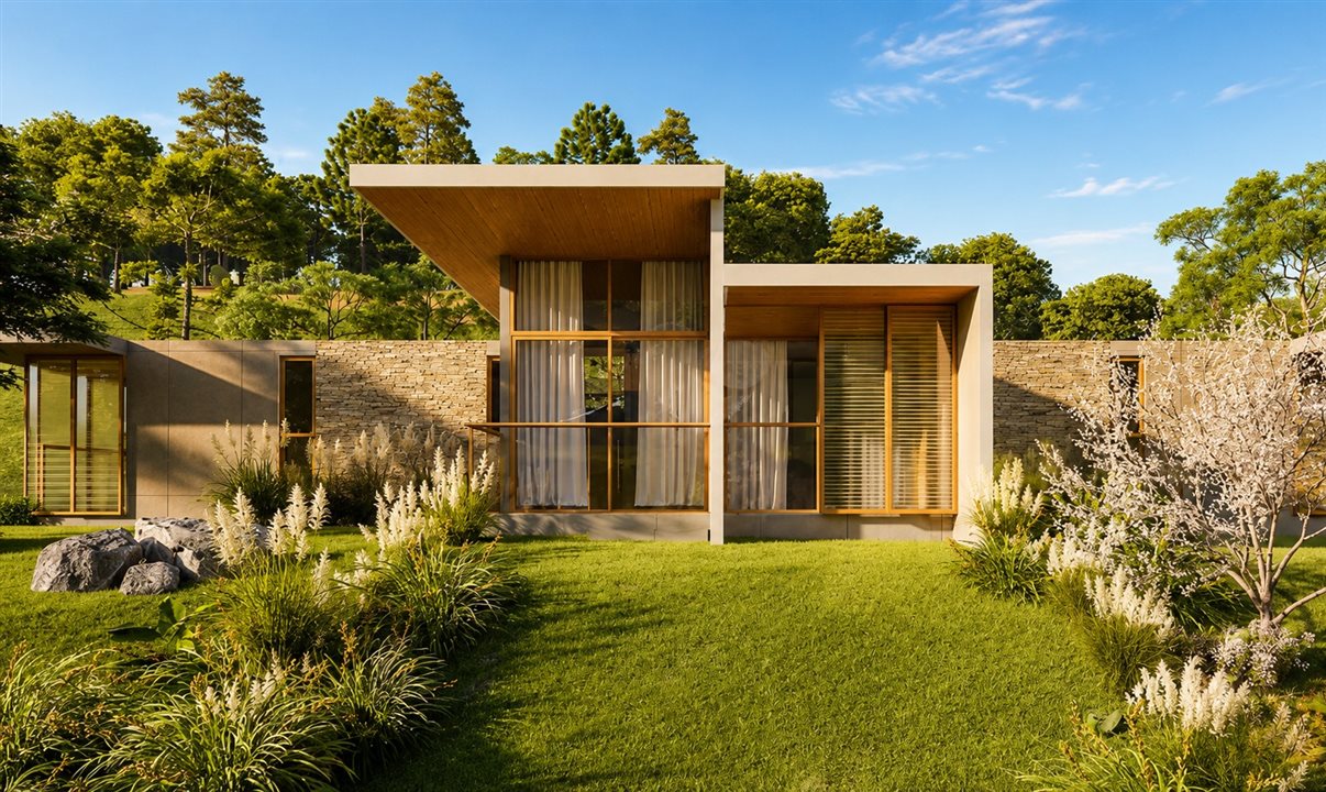 O objetivo é integrar arquitetura e natureza