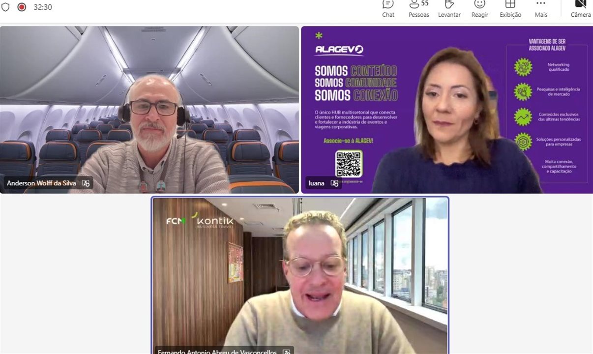 Webinar do Alagev Educa destacou que o mercado vive uma mudança estrutural e reforçou a importância da gestão estratégica para enfrentar o aumento dos custos na aviação
