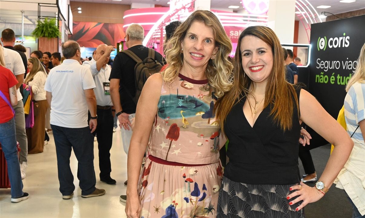 Claudia Traballi e Juliana Assumpção, relacionamento com o Turismo e diretora executiva da Abav-SP | Aviesp