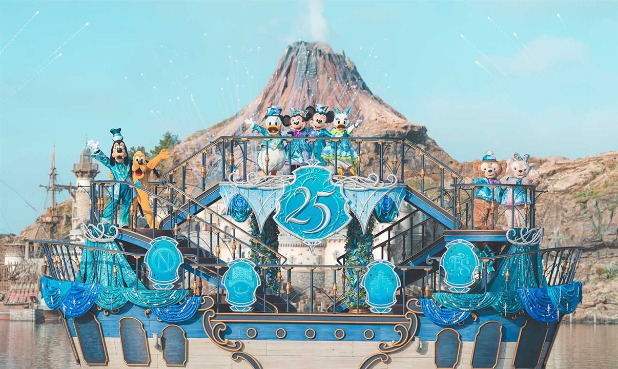 Tokyo DisneySea foi o parque temático top 1 da lista da Travel+Leisure