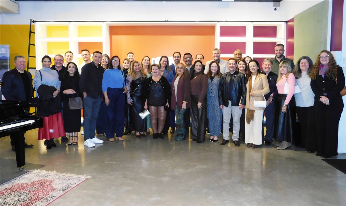 Participantes do Encontro de Presidentes das Abavs Estaduais e da diretoria da Abav Nacional
