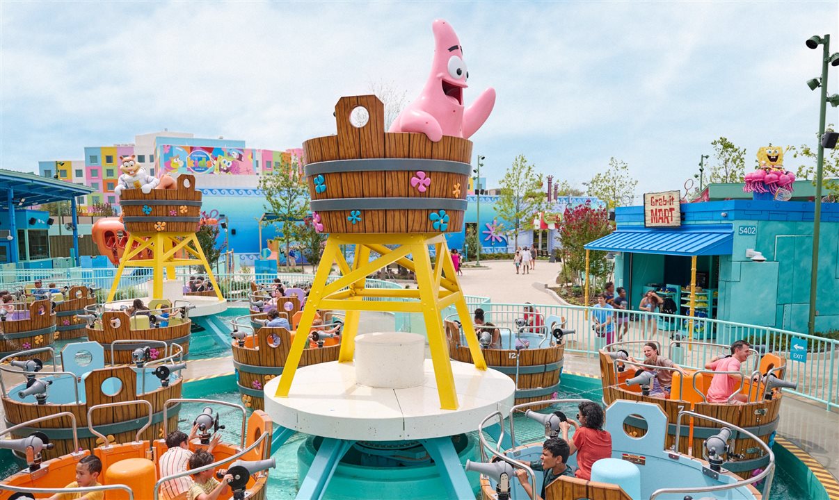 Nickelodeon’s SpongeBob SquarePants Bikini Bottom é um mergulho na Fenda do Biquíni\n\n