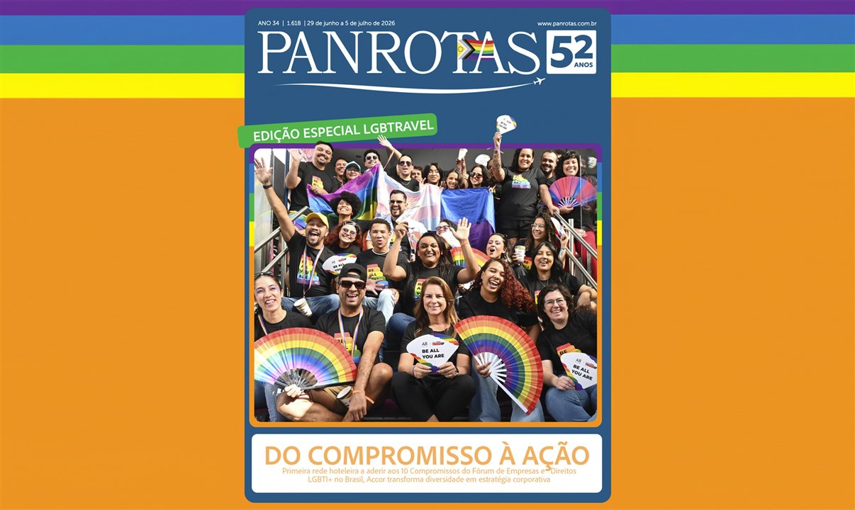 Revista PANROTAS Edição Especial LGBTravel 2026 (leia no fim da notícia)