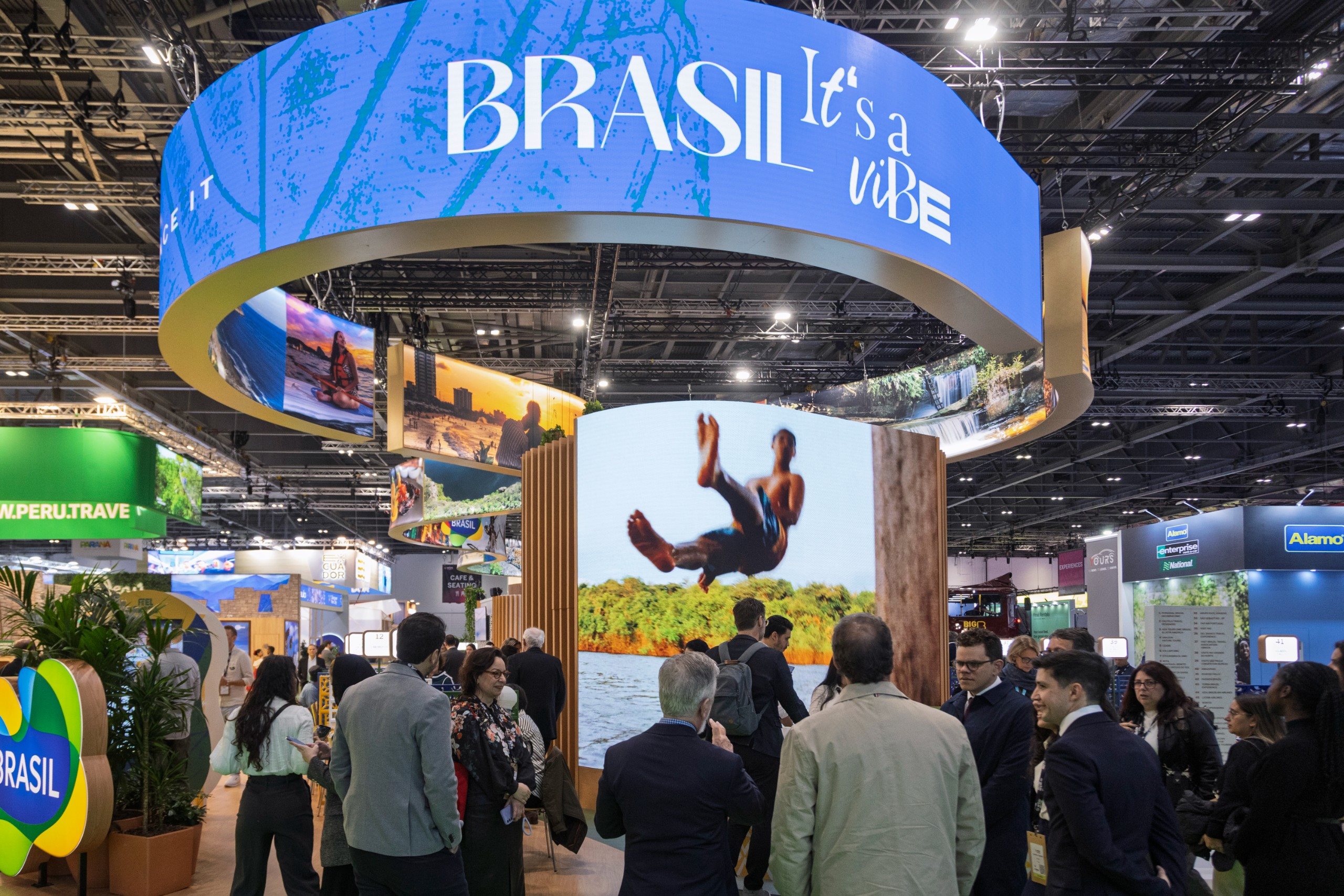 Brasil passou a ocupar posições de maior destaque nas feiras internacionais