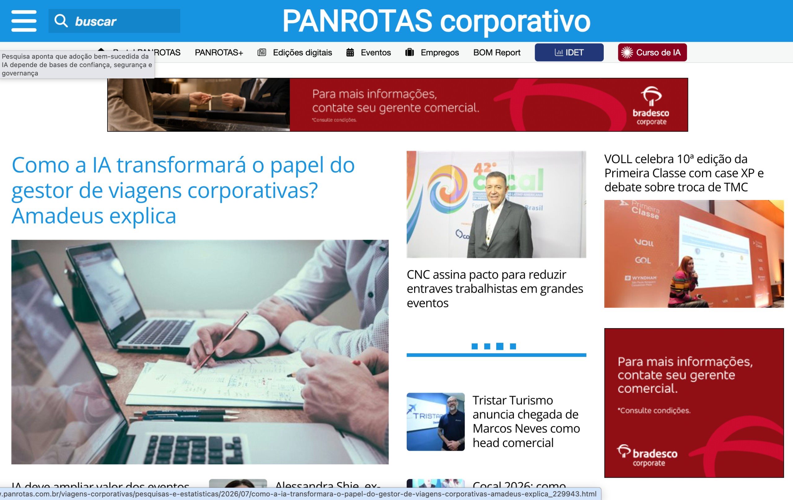 PANCORP vai ganhar um novo layout ainda este ano