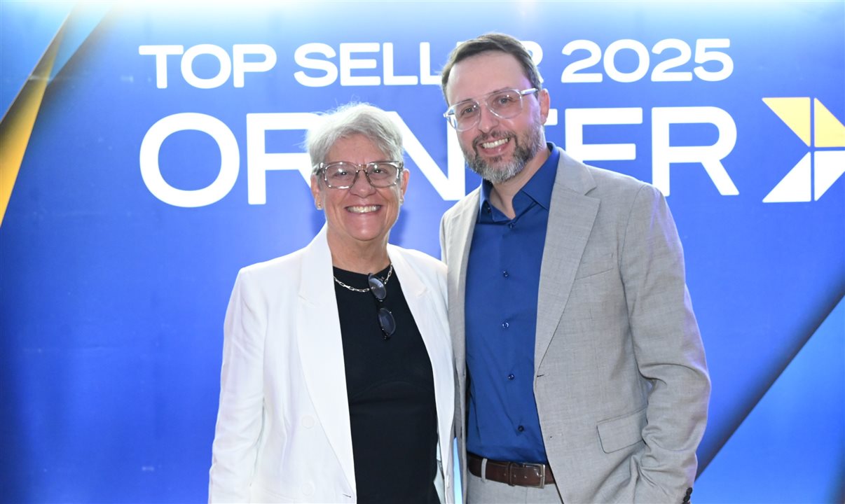 Ana Maria Berto, CEO, e Roberto Sanches, diretor da Orinter