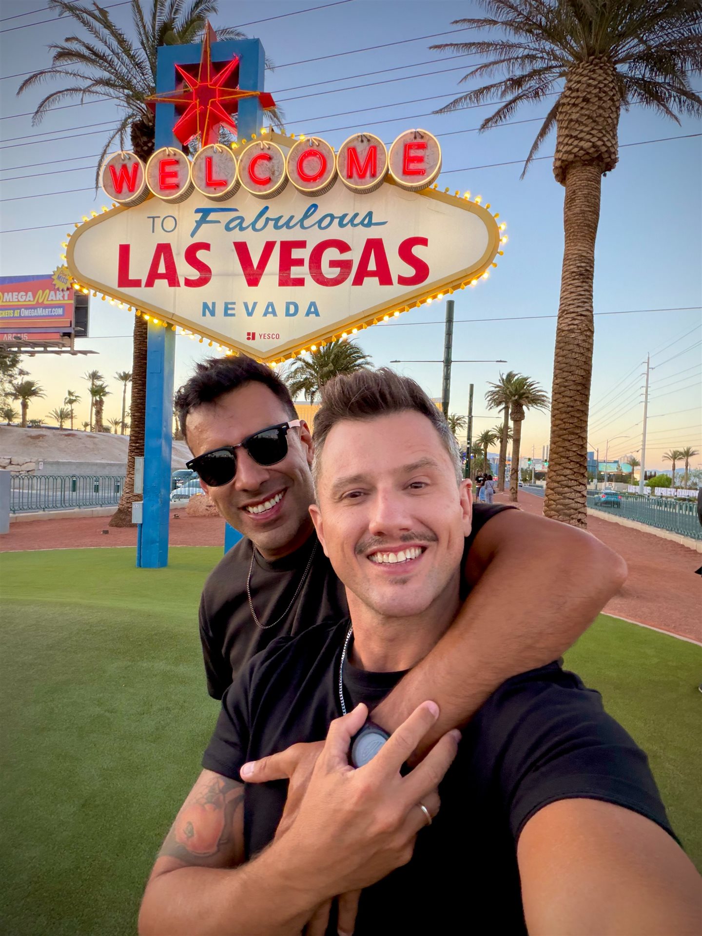 Rapha e Ton em Las Vegas