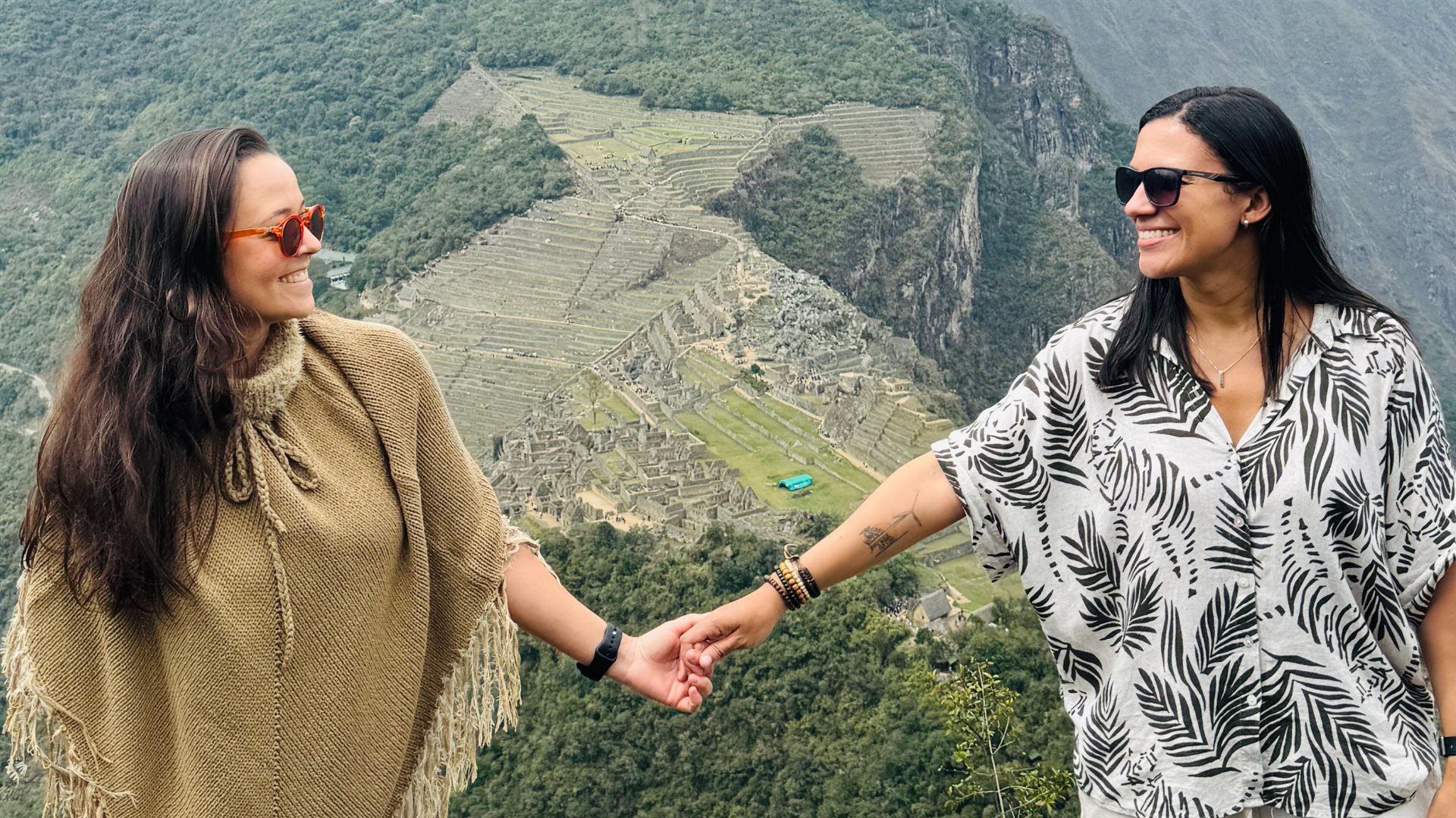 Mirelle e Elen no Peru