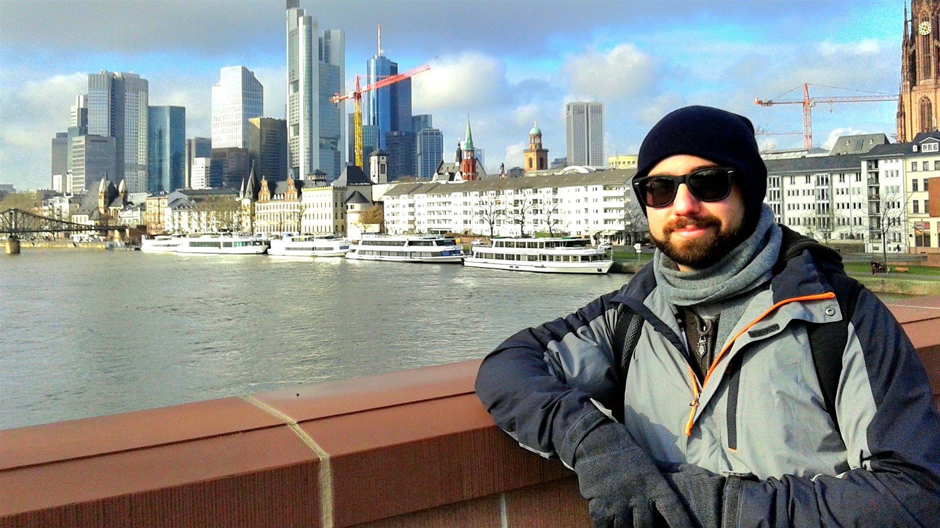 Rafael Leick em Frankfurt