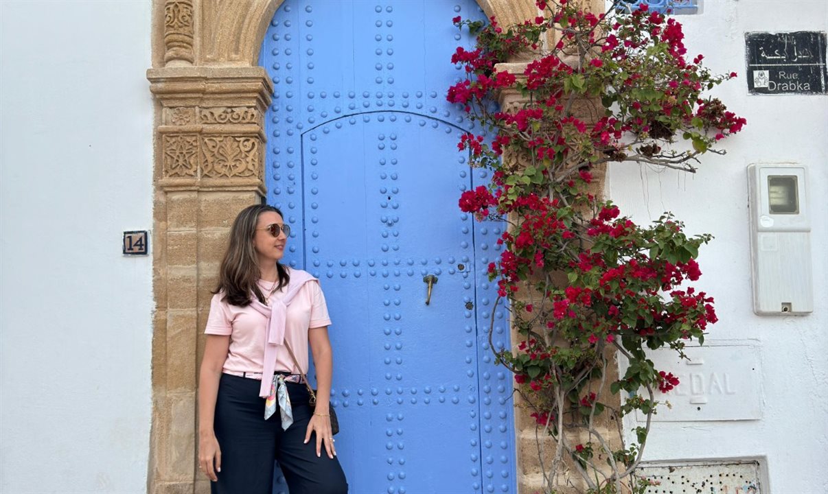 Telma no Marrocos