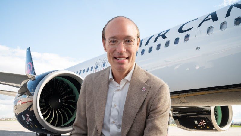 Anko Van der Werff, novo presidente e CEO da Air Canada<br/>