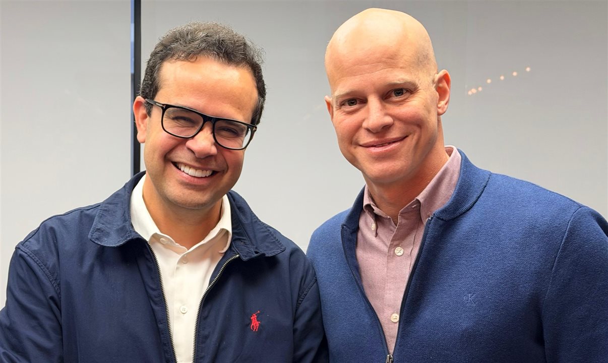 Gustavo Lopes, secretário municipal de Turismo de São Paulo, e José Guilherme Alcorta, CEO da PANROTAS