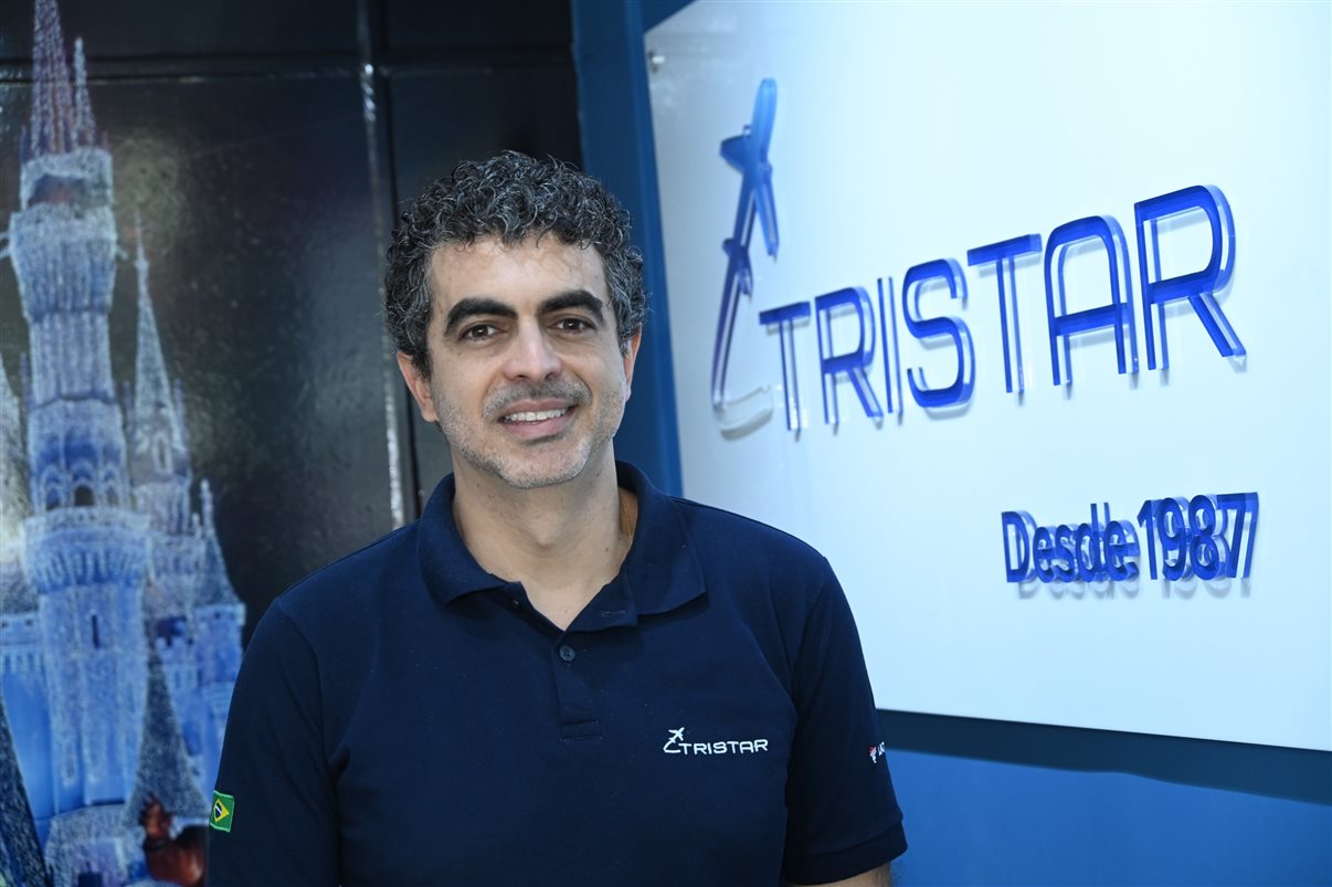 Rodrigo Pires, diretor comercial, no escritório da Tristar