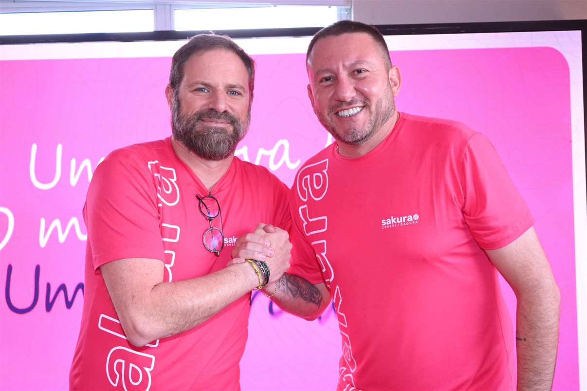 Luti Guimarães, CEO, e Wagner Chaves, presidente da Sakura