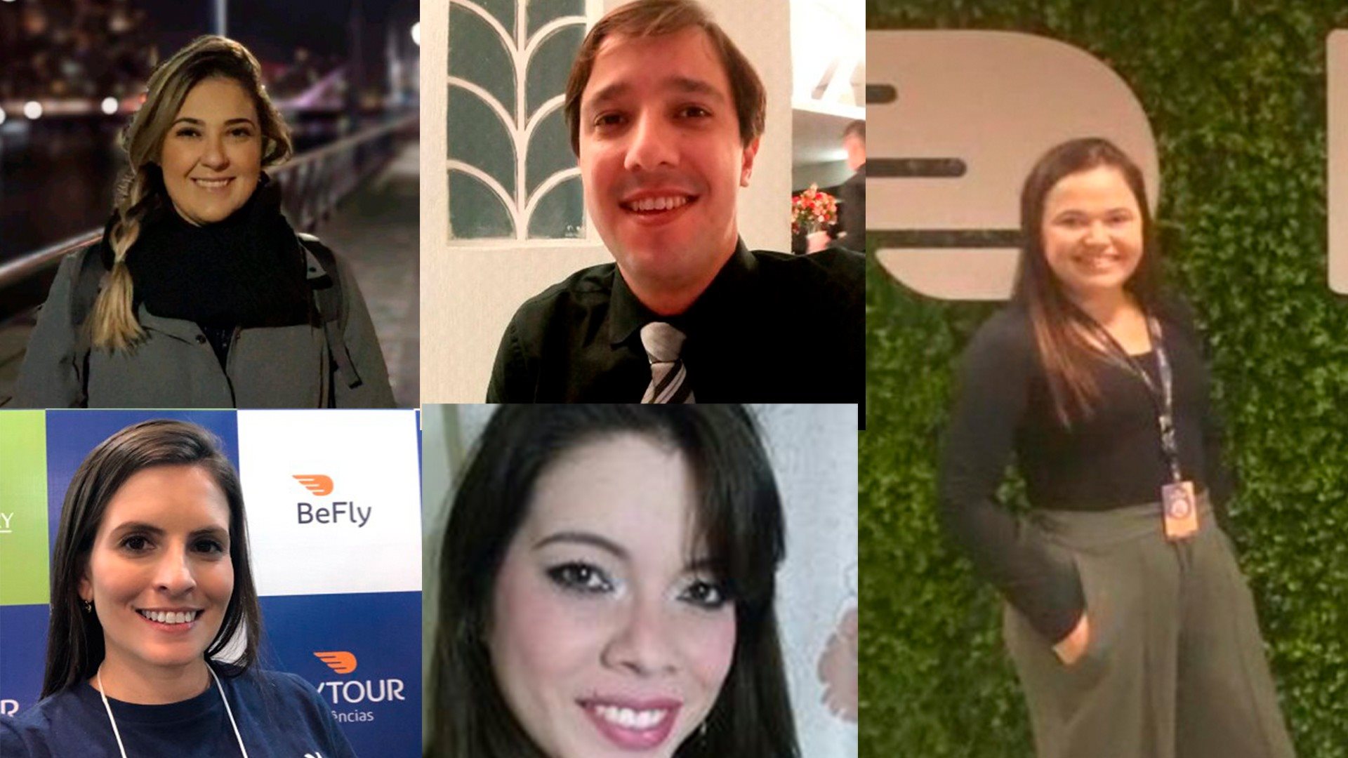 Fabienne Sartori, Jessé Lopes, Danielle Soares, Mariana Carvalho e Andressa Oliveira deixaram a BeFly recentemente