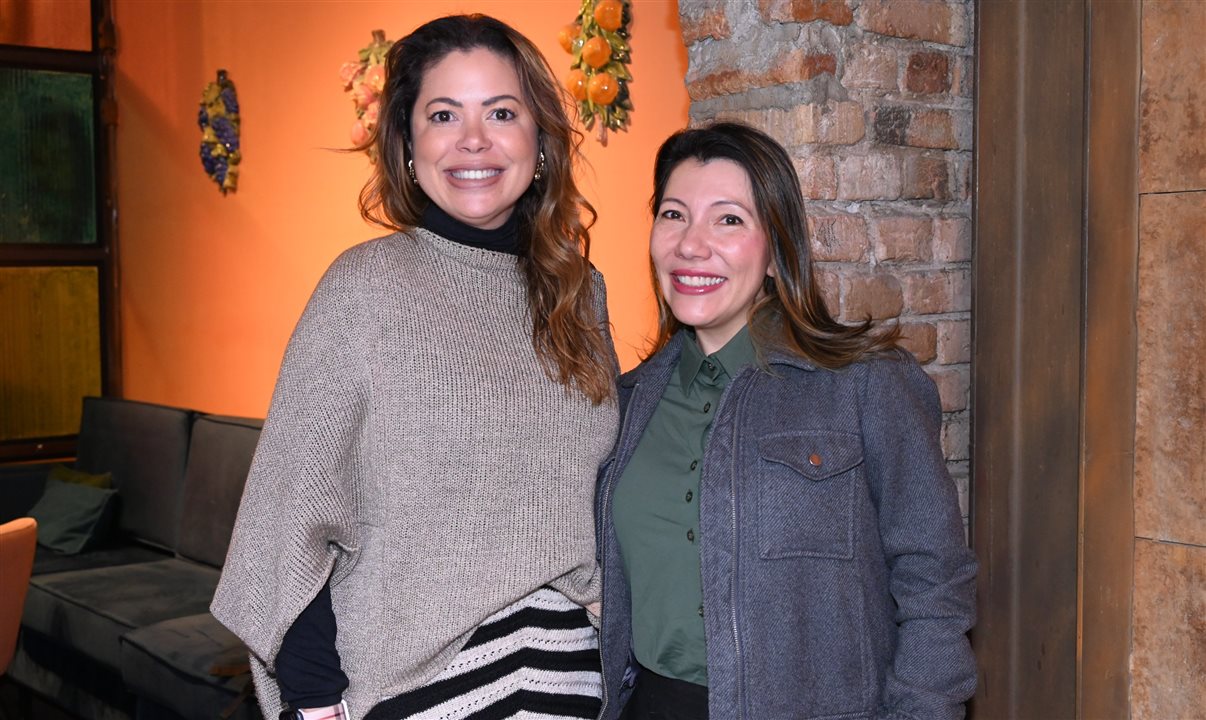 Rebeca Ferreira, diretora comercial da Interep, e Karen Schmidt, diretora associada da BWH Hotels