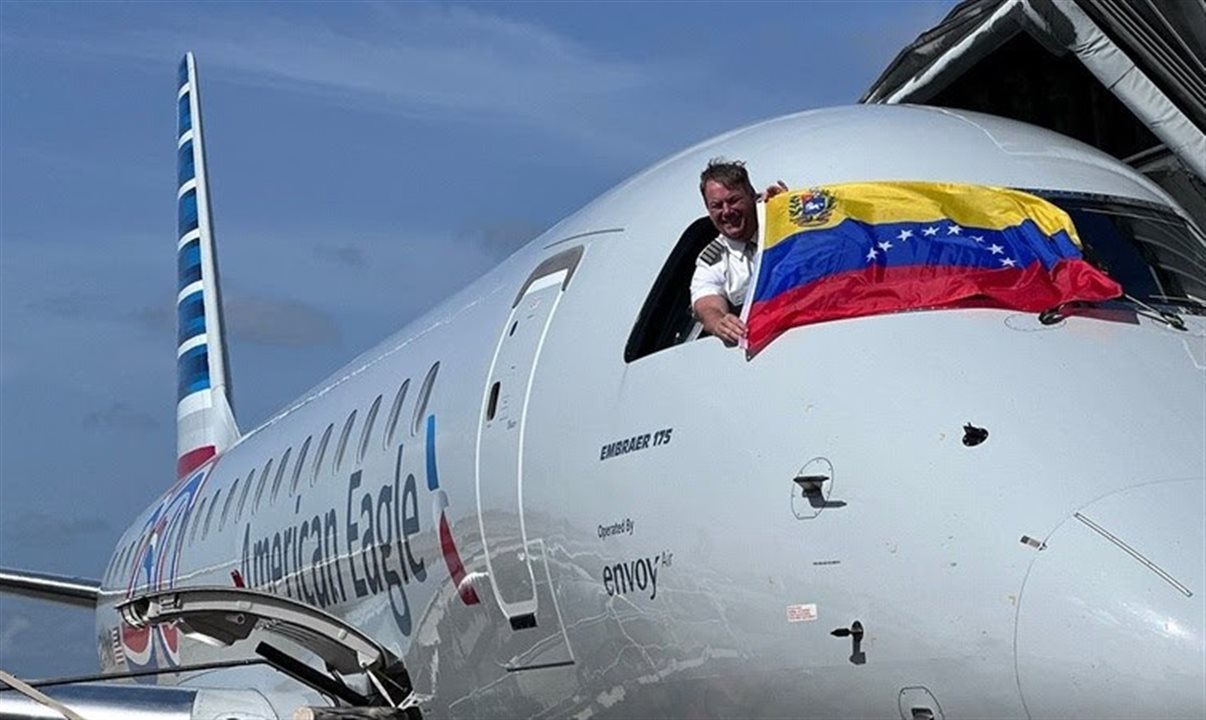 Após se tornar a primeira companhia aérea dos EUA a retomar os voos entre os Estados Unidos e a Venezuela no início deste ano, a American lançou hoje seu segundo destino naquele país - Maracaibo (MAR)