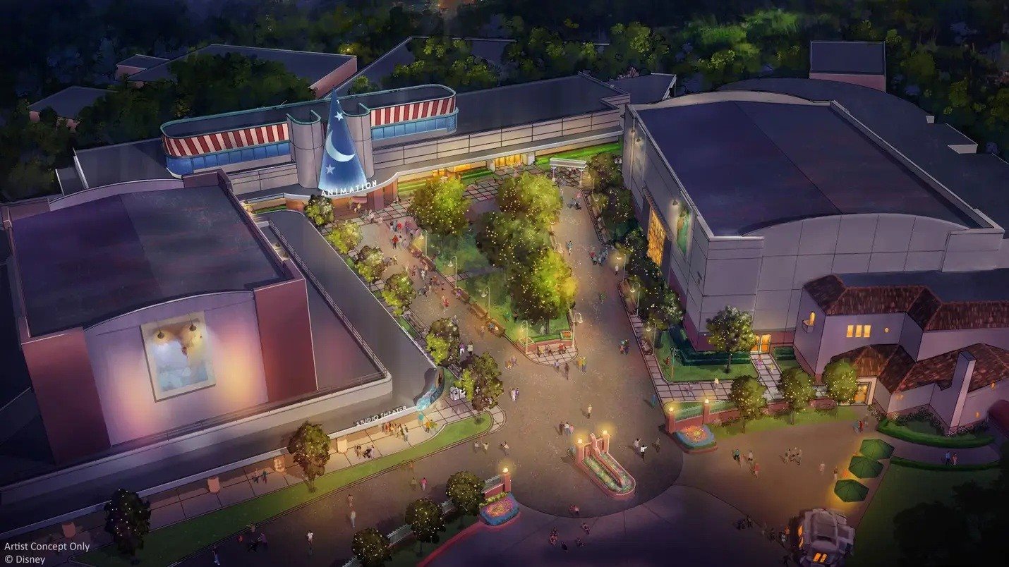 Renderização da The Magic of Disney Animation