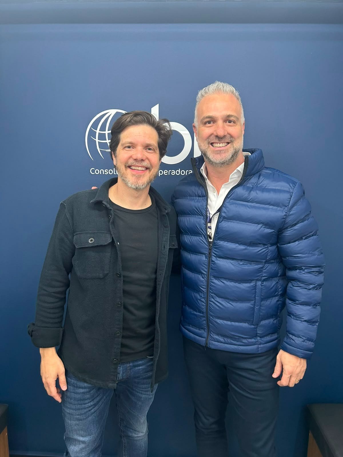 Marco Aurelio Di Ruzze, vice-presidente do Grupo BRT, ao lado de Fabrício Romero, novo  Head de Produtos