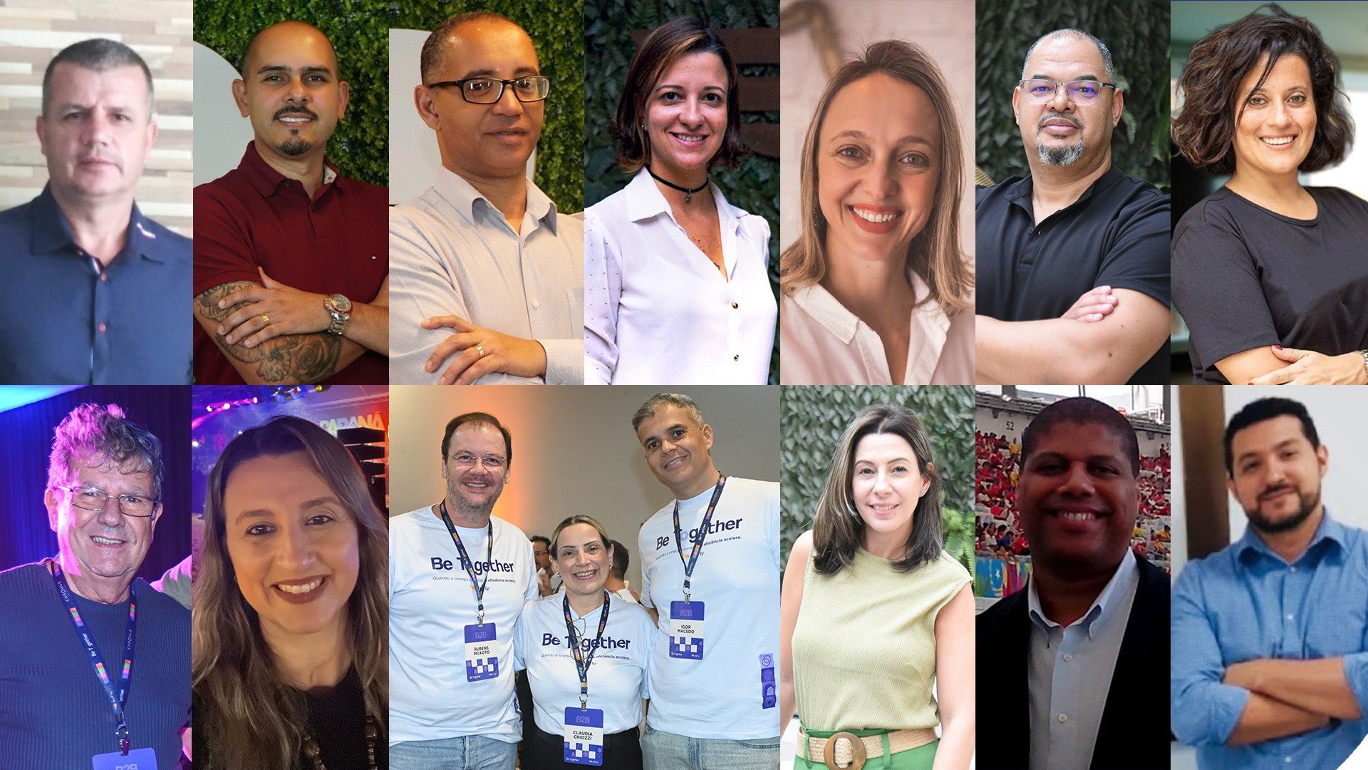 Fernando Monteiro, Gustavo Souza, Joni Oliveira, Marcela Braga, Patrícia Kruger, Quinho, Rachel Vieira, Tony Folgueiral, Denise Domingues, Rubens Peixoto, Claudia Chiozzi, Igor Macedo, Danyele Bellangero, Douglas Azevedo e Douglas Siviero