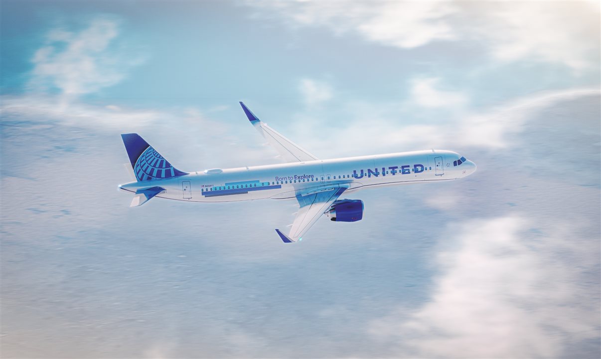Airbus 321XLR foi projetado para ser a aeronave de corredor único mais premium da frota da United