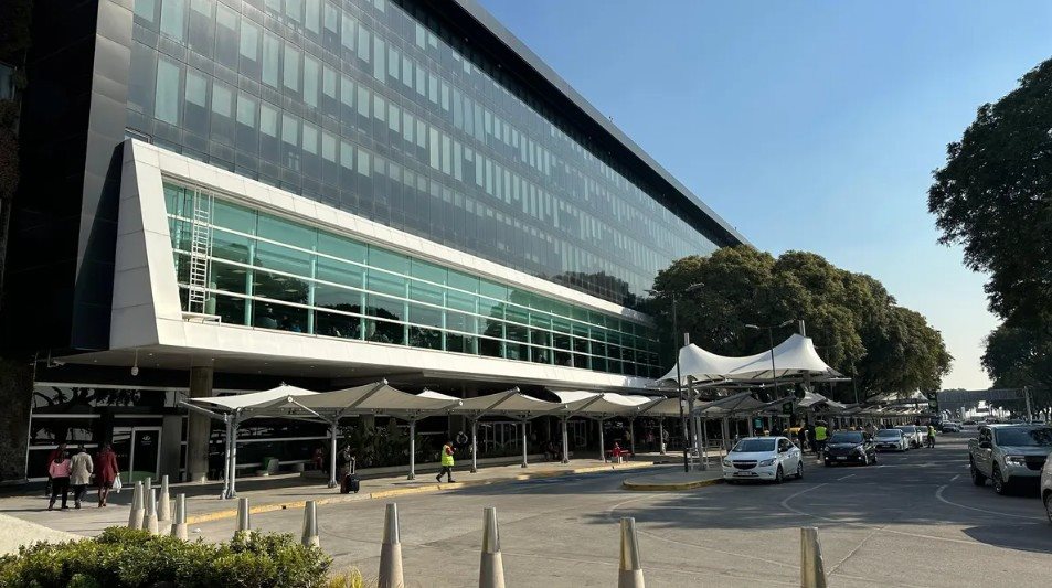 Aeroparque, em Buenos Aires, Argentina