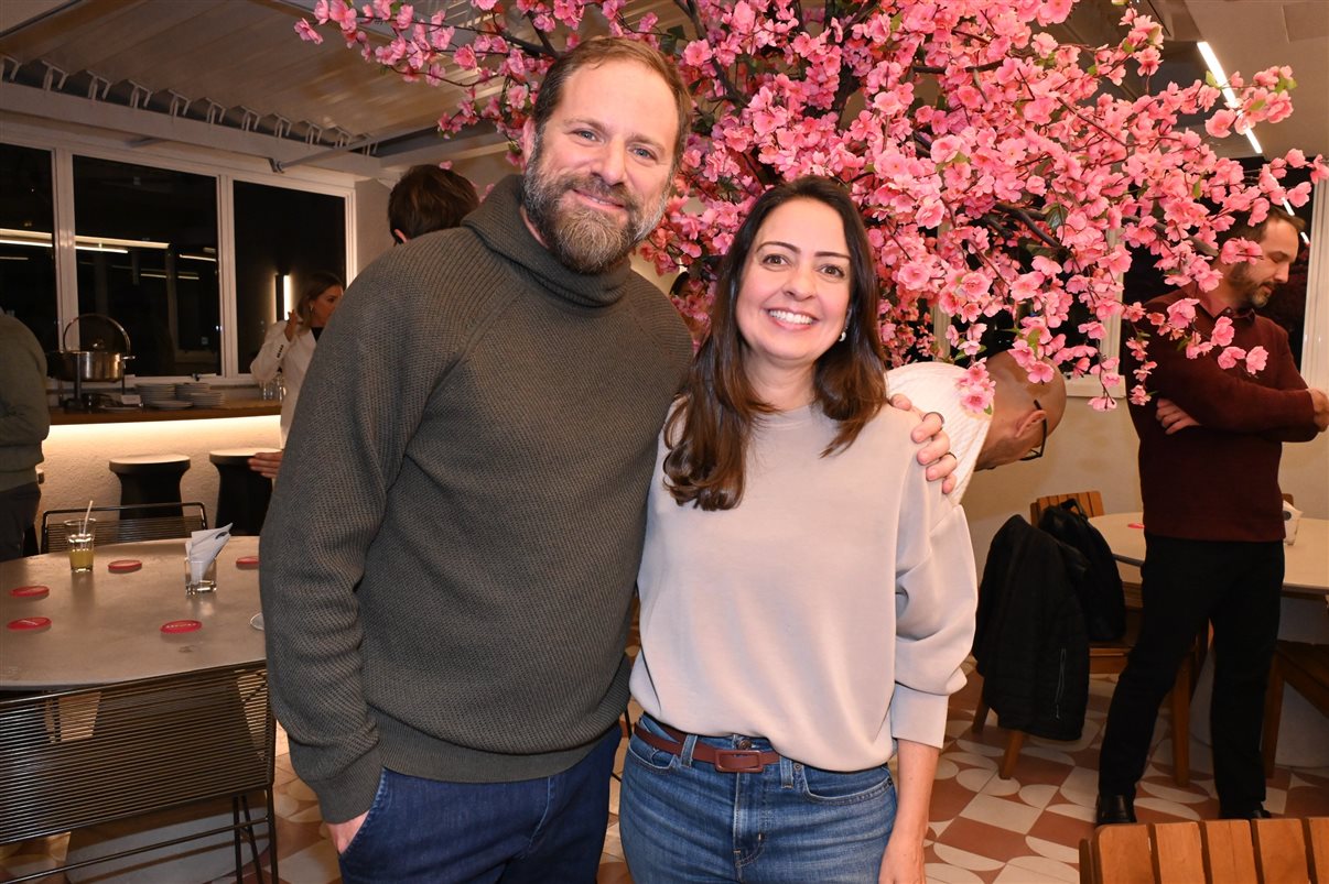 Luti Guimarães, da Rextur Advance, e Aline Mafra, da Latam