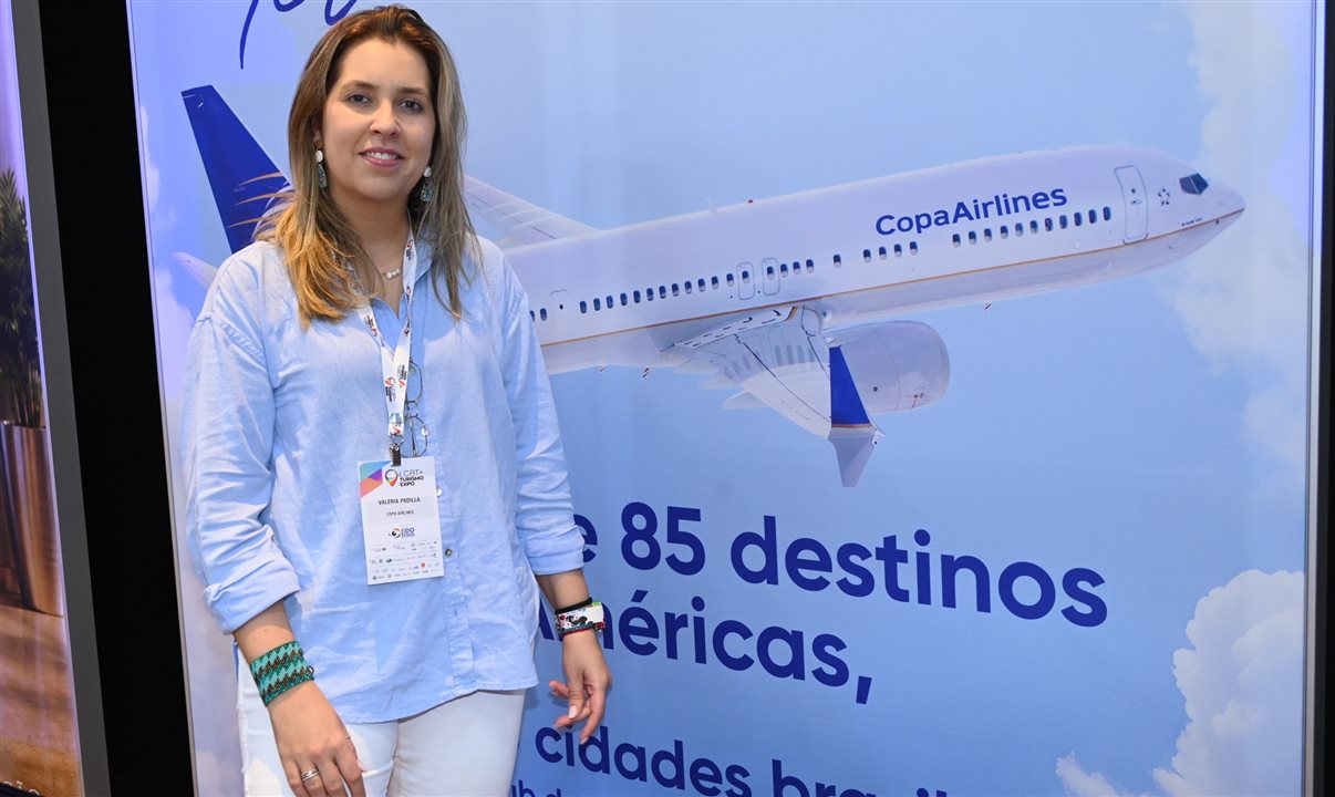 Valéria Padilla, da Copa Airlines