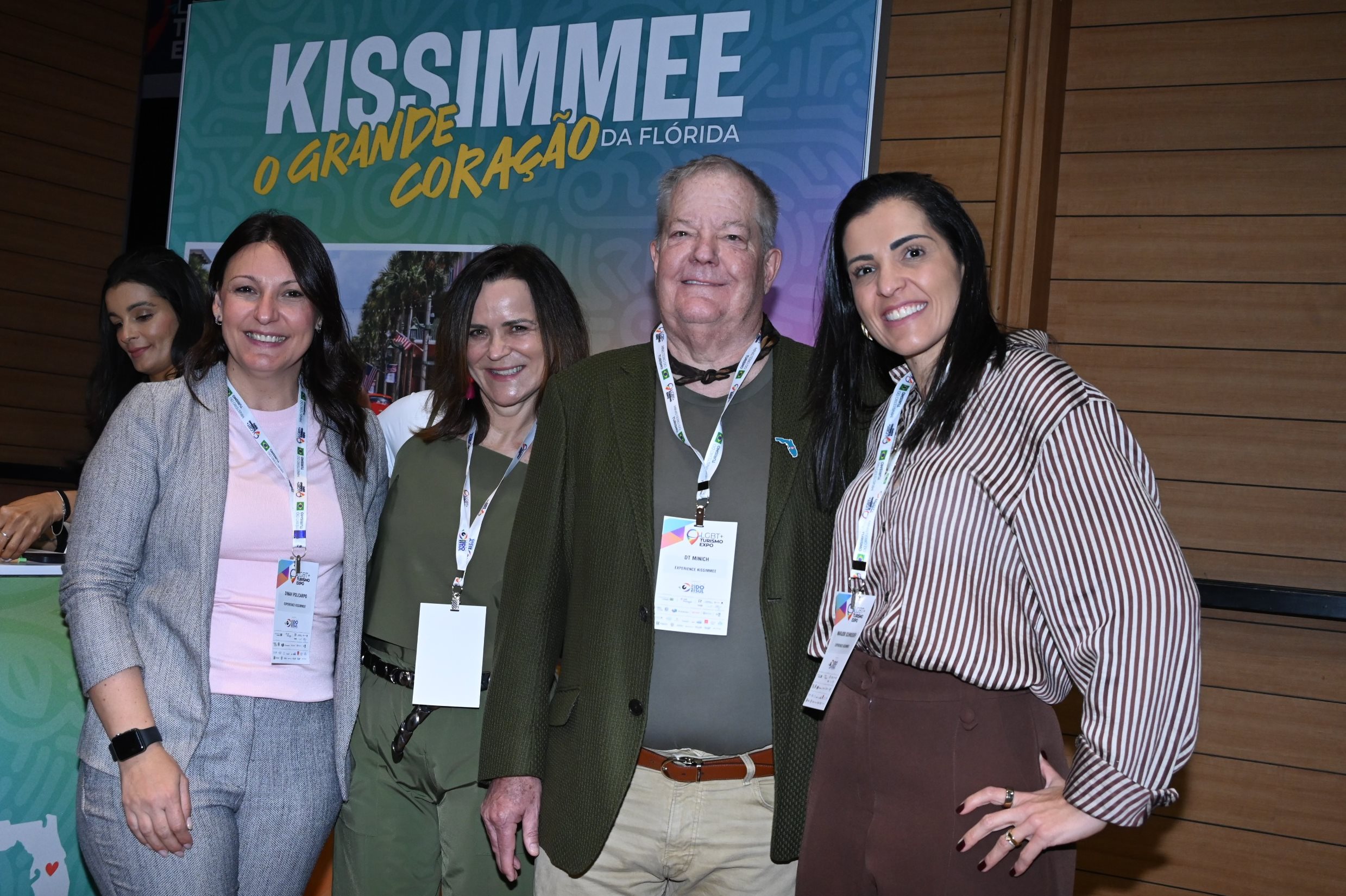 DT Minich com Dinah Policarpo, Ana Maria Donato e Marjori Schroeder