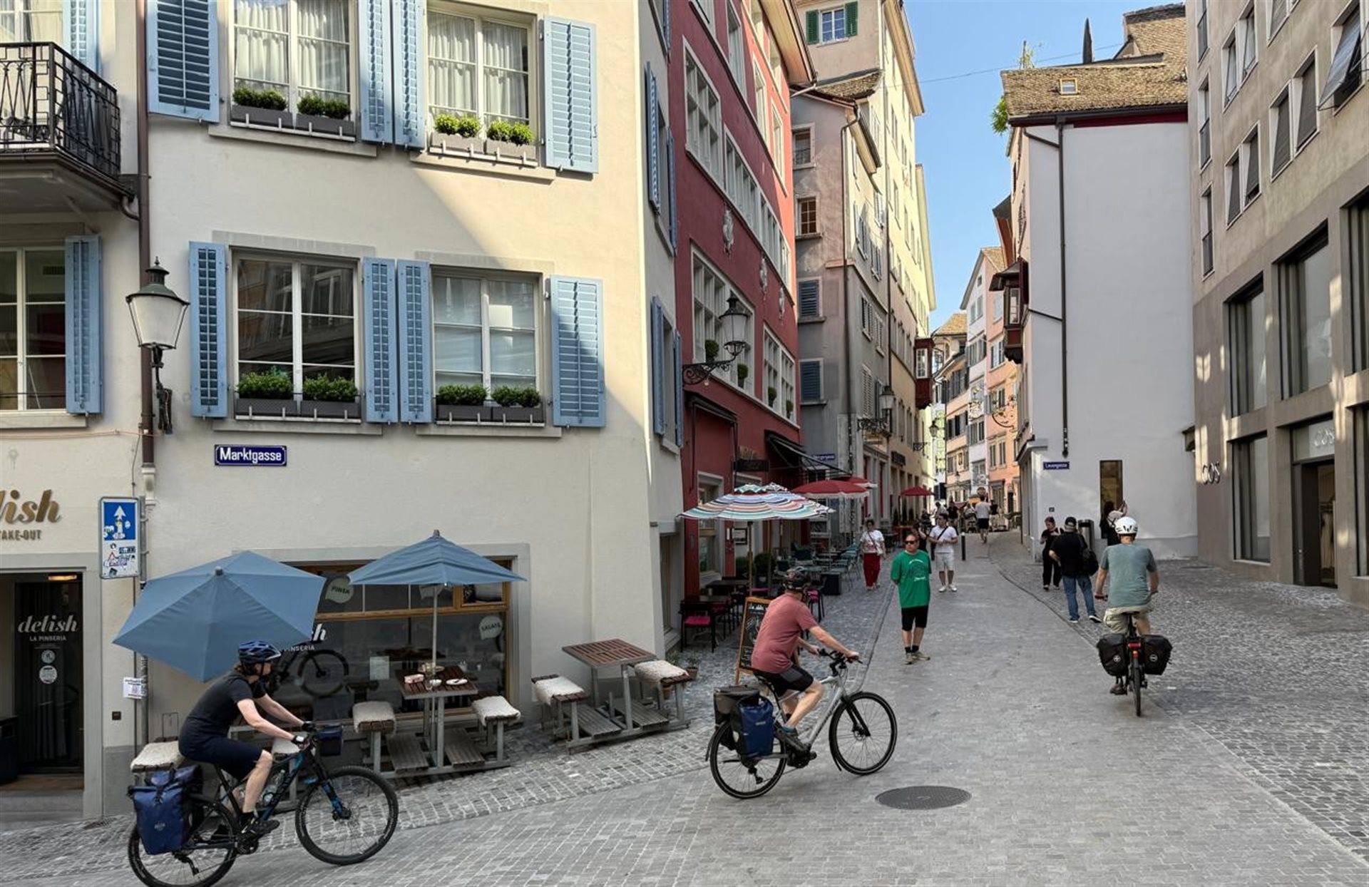 Centro hist&oacute;rico de Zurique