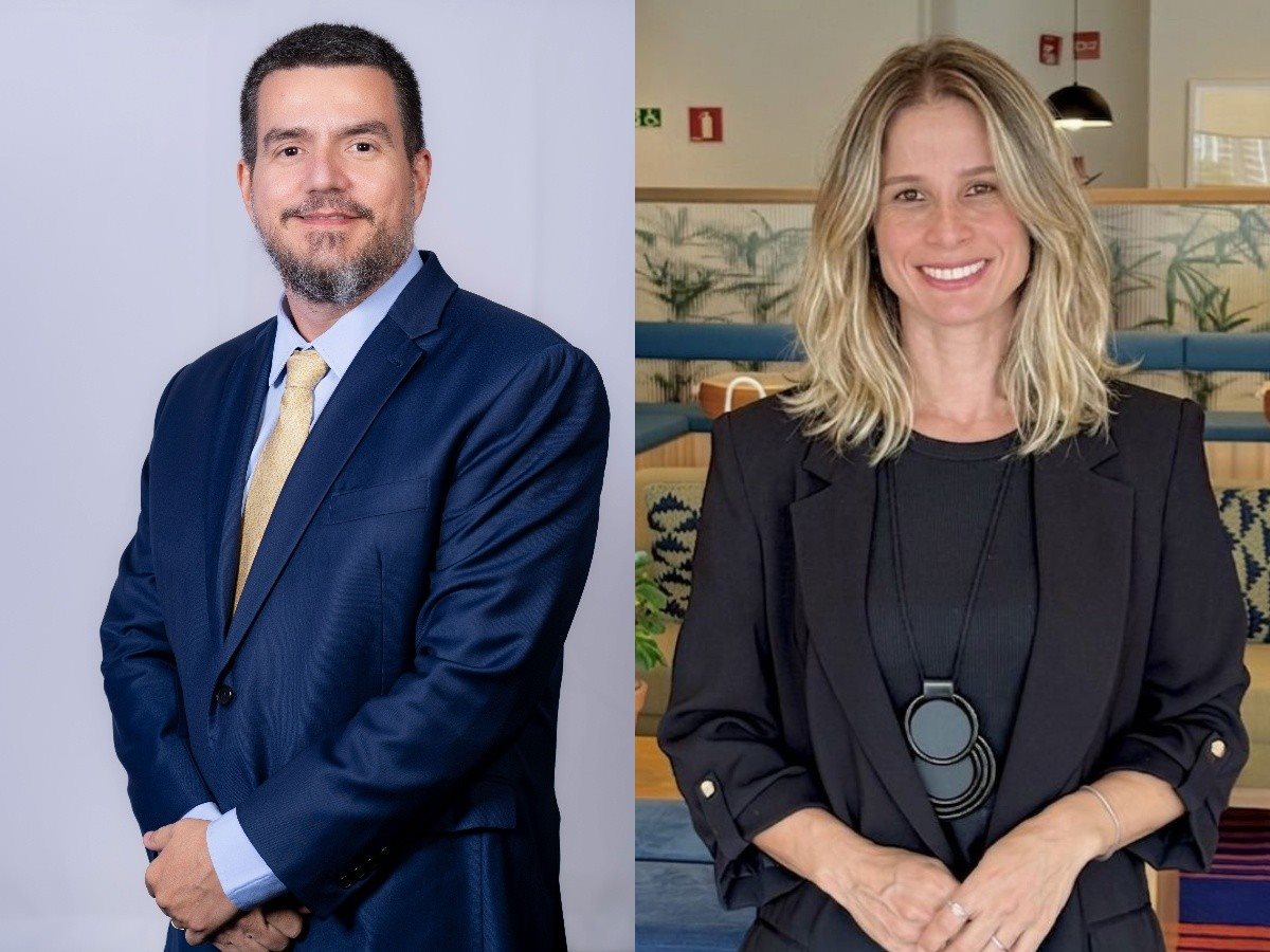 Thiago Abrahão, CEO Grupo Águia, e Ana Carolina Carvalho, Diretora Executiva da Nest Travel