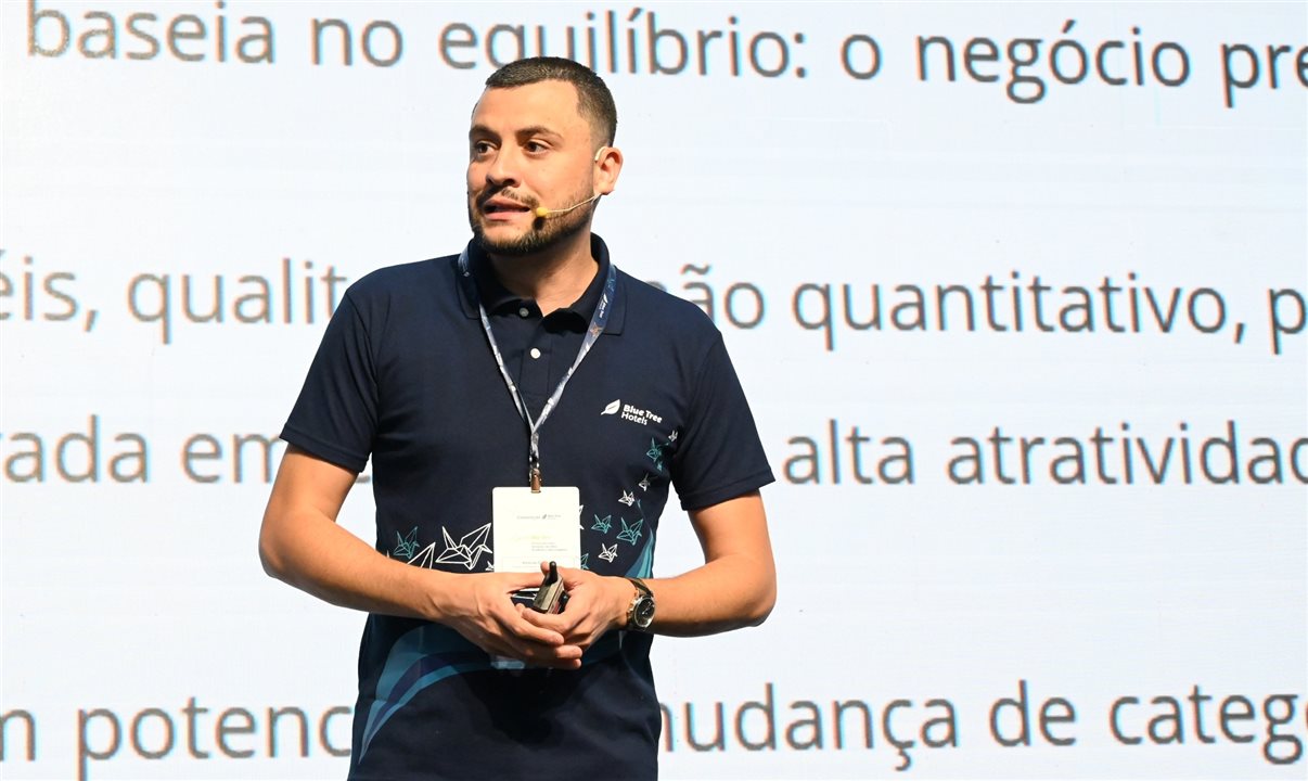 Vinícius Clímaco, head de Desenvolvimento, Novos Negócios e Franquias da Blue Tree Hotels