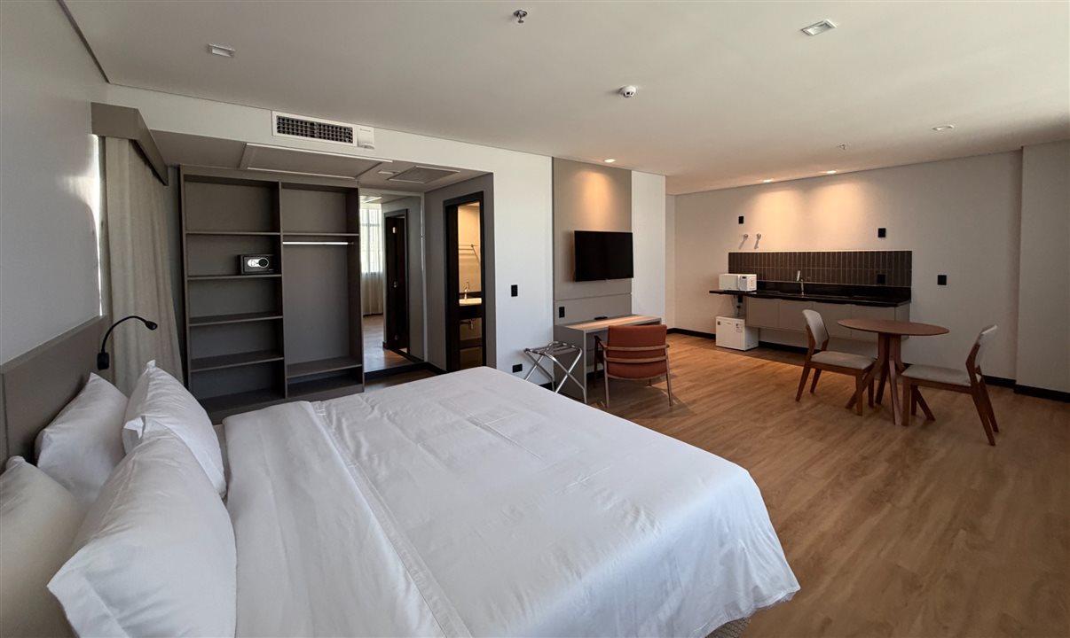 Hotel conta com seis categorias de hospedagem
